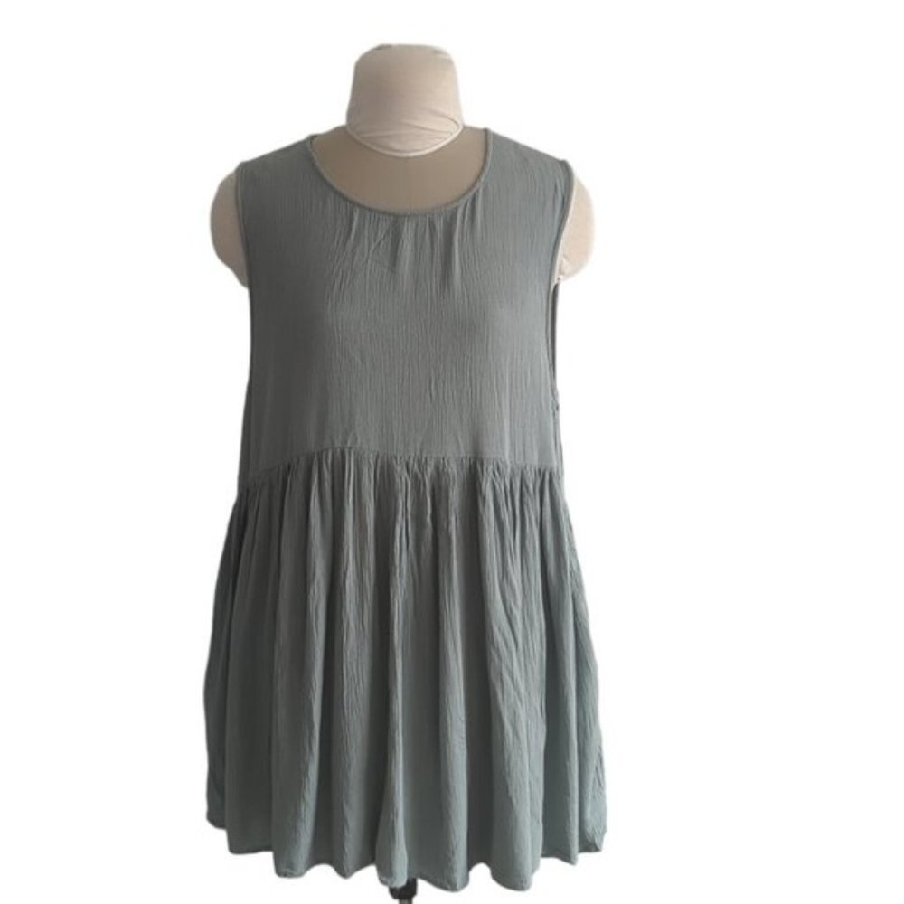 Urban Outfitters Sleeveless Babydoll Dress - Picture 2 of 6
